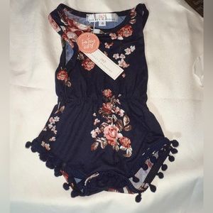 Baileys blossom floral romper